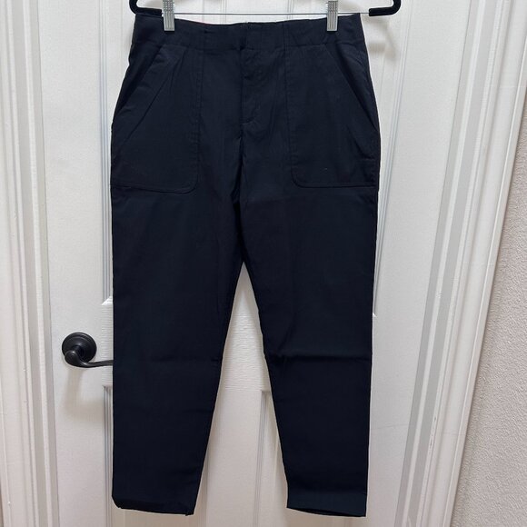 Eddie Bauer Women's Horizon Straight Ankle Pant Size 8 Black Outdoor Casual NEW - Picture 3 of 15